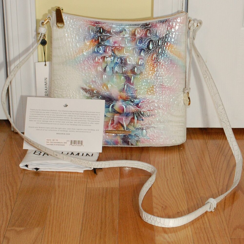NWT Brahmin Katie Prism Ombre Melbourne Crossbody